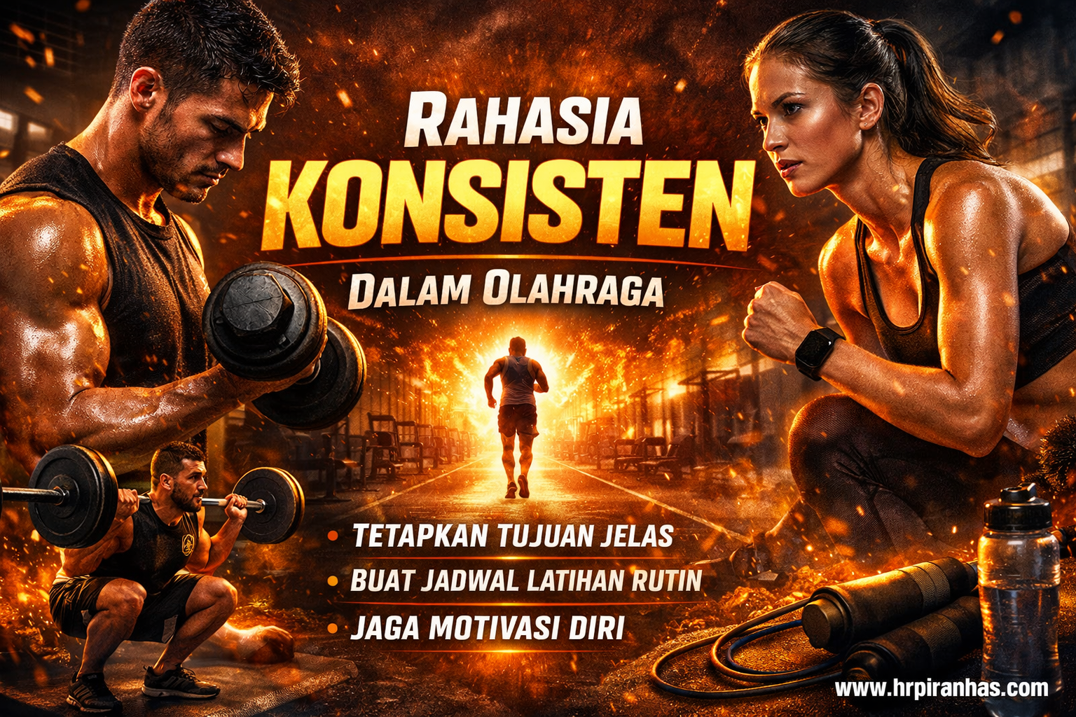 Rahasia Konsisten Dalam Olahraga