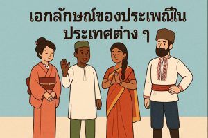 เอกลักษณ์ของประเพณีในประเทศต่าง ๆ