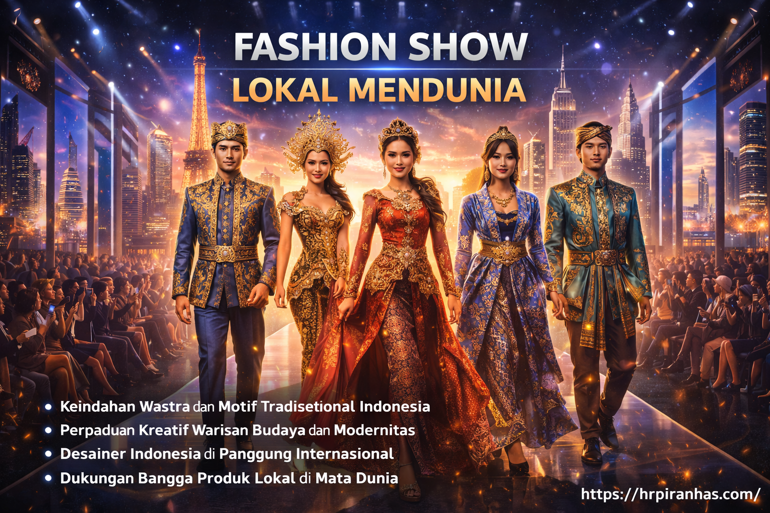 Fashion Show Lokal Mendunia