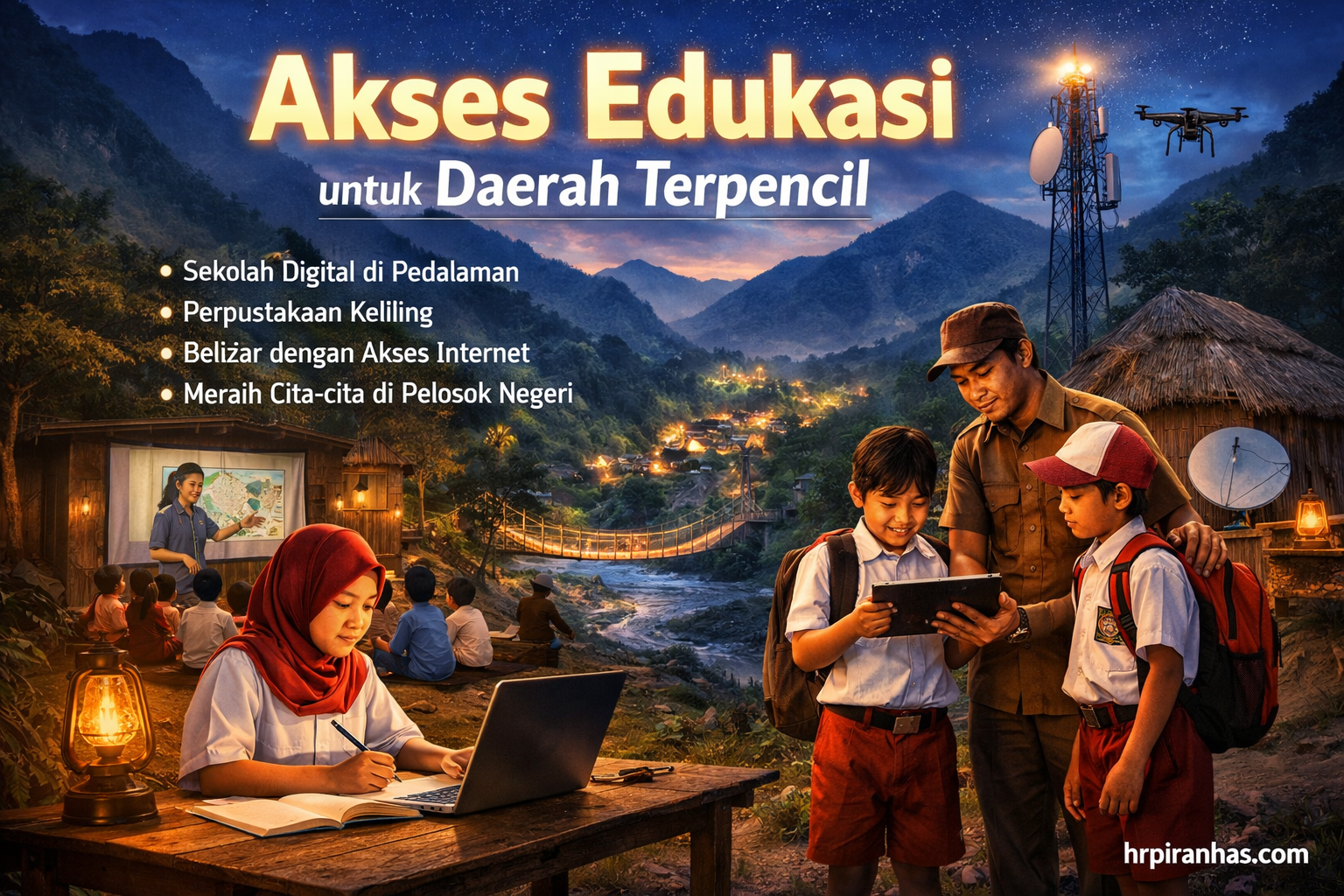 Akses Edukasi untuk Daerah Terpencil
