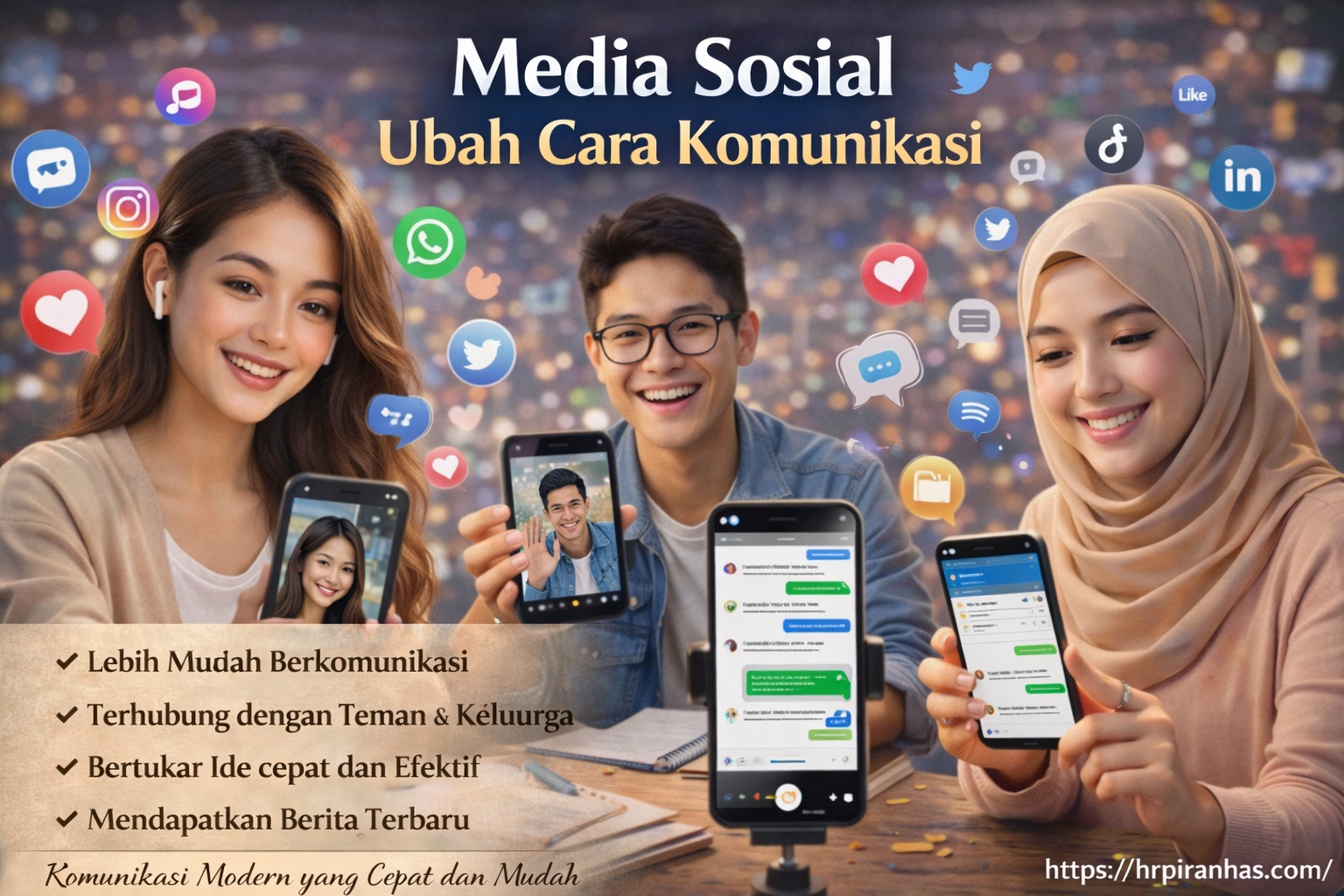 Media Sosial Ubah Cara Komunikasi