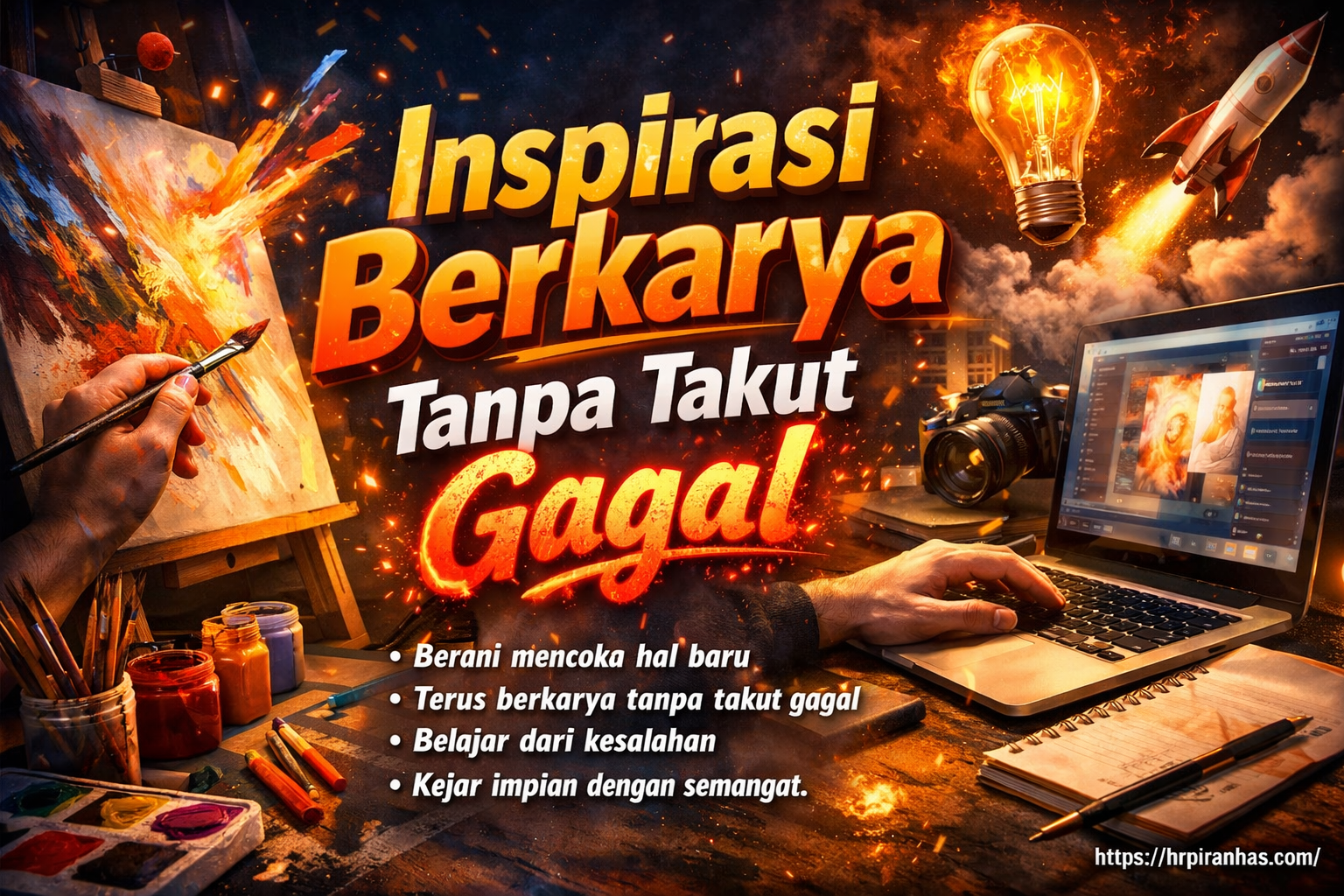 Inspirasi Berkarya Tanpa Takut Gagal