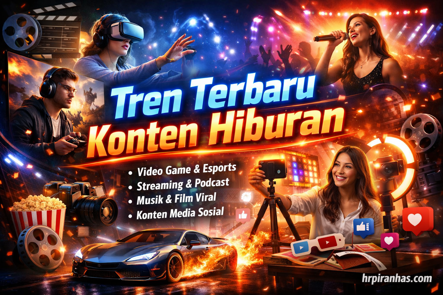 Tren Terbaru Konten Hiburan