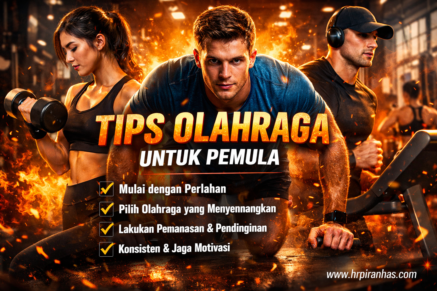 tips olahraga untuk pemula