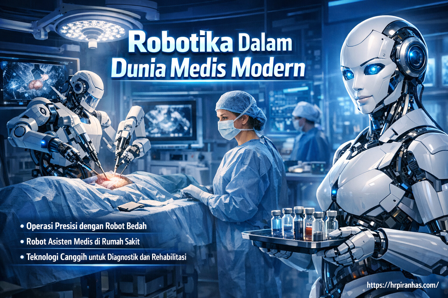 Robotika Dalam Dunia Medis Modern