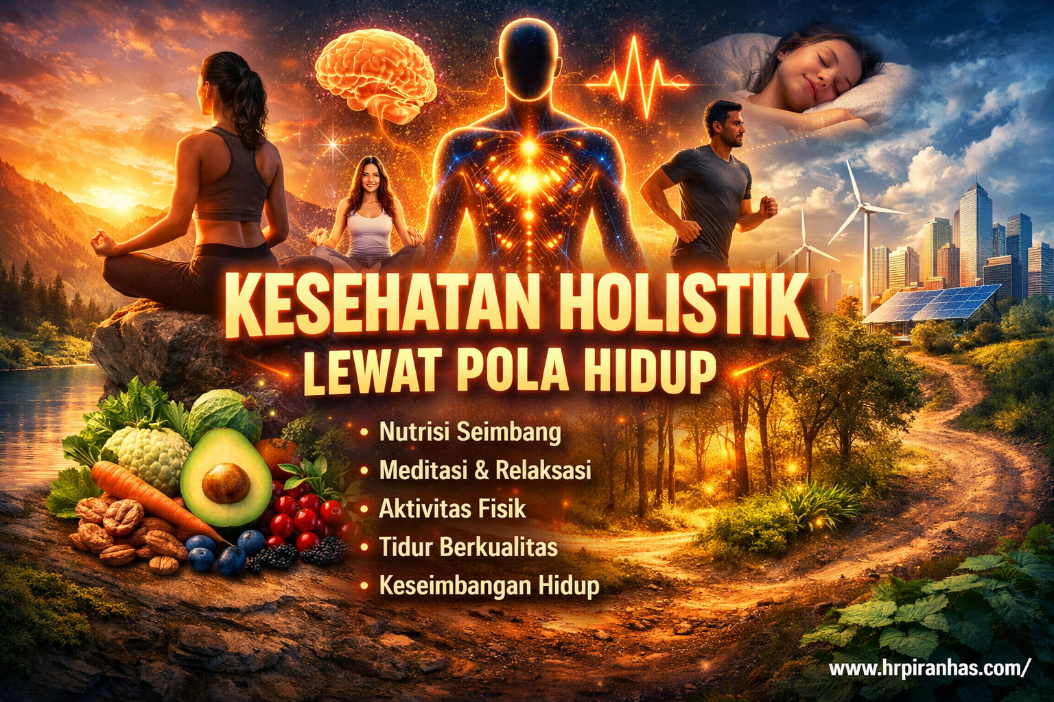 Kesehatan Holistik Lewat Pola Hidup